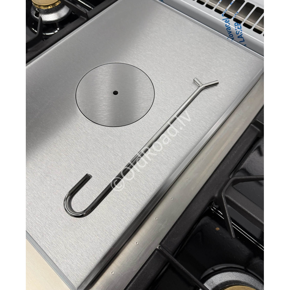 4-burner natural gas stove 120 cm Stainless steel Gastro-M