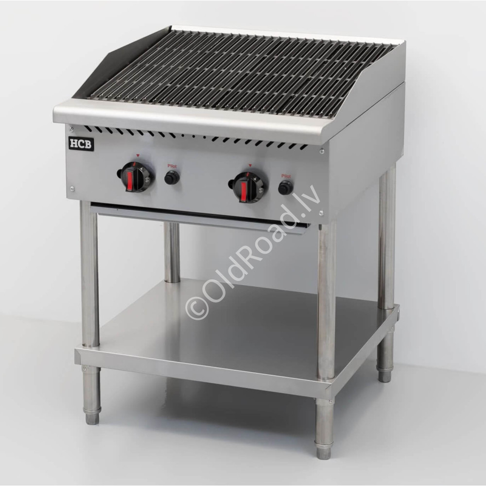 Grill, 2 burners, Propane gas, 20.5 kW, 61 cm, HCB Stainless steel