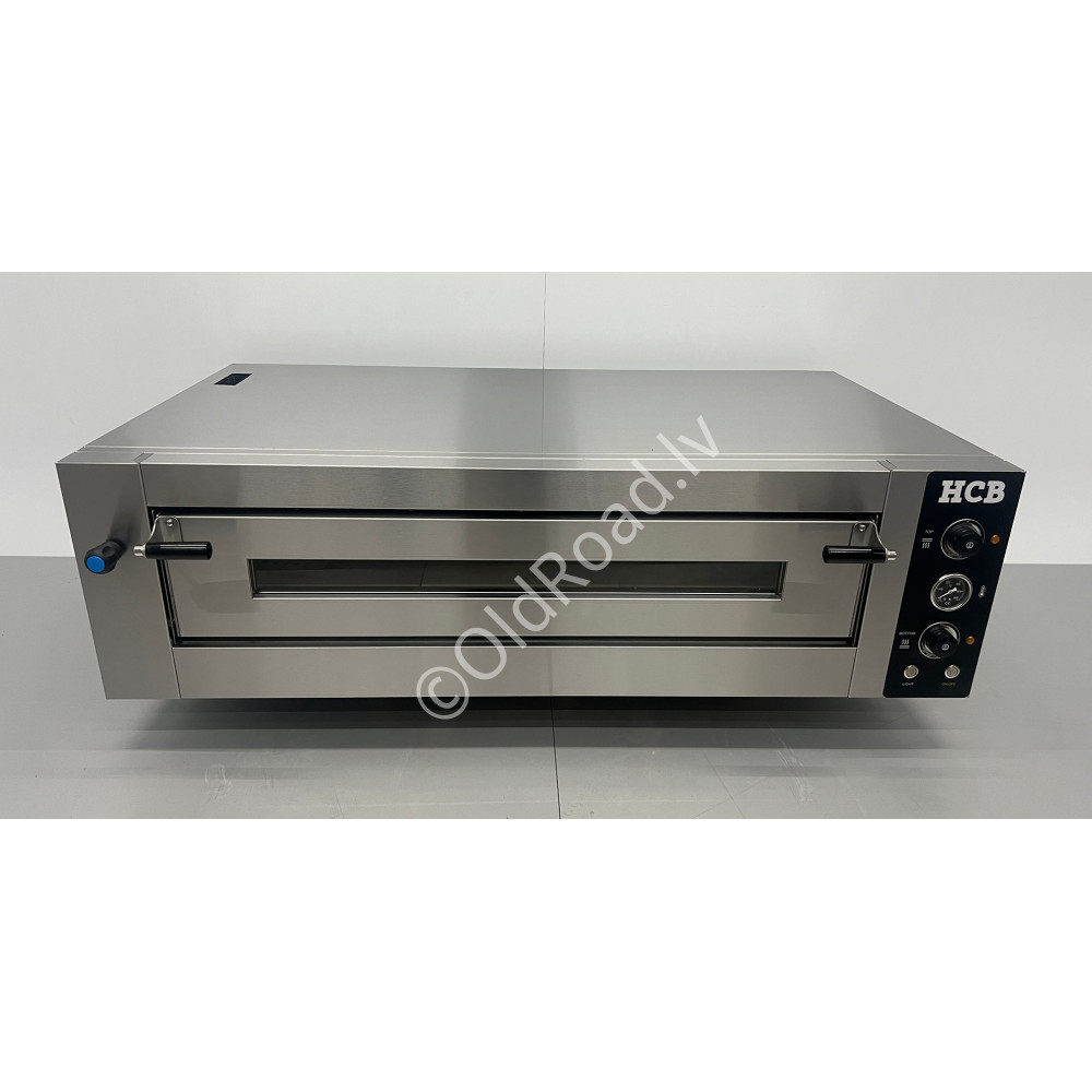 HCB pizza oven 6 pizzas  400V  stainless steel
