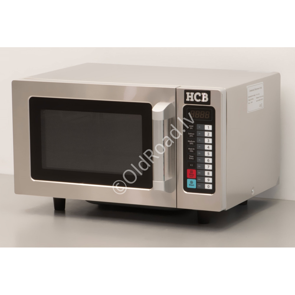Microwave oven 25 liters 1000 watts 230V stainless steel HCB