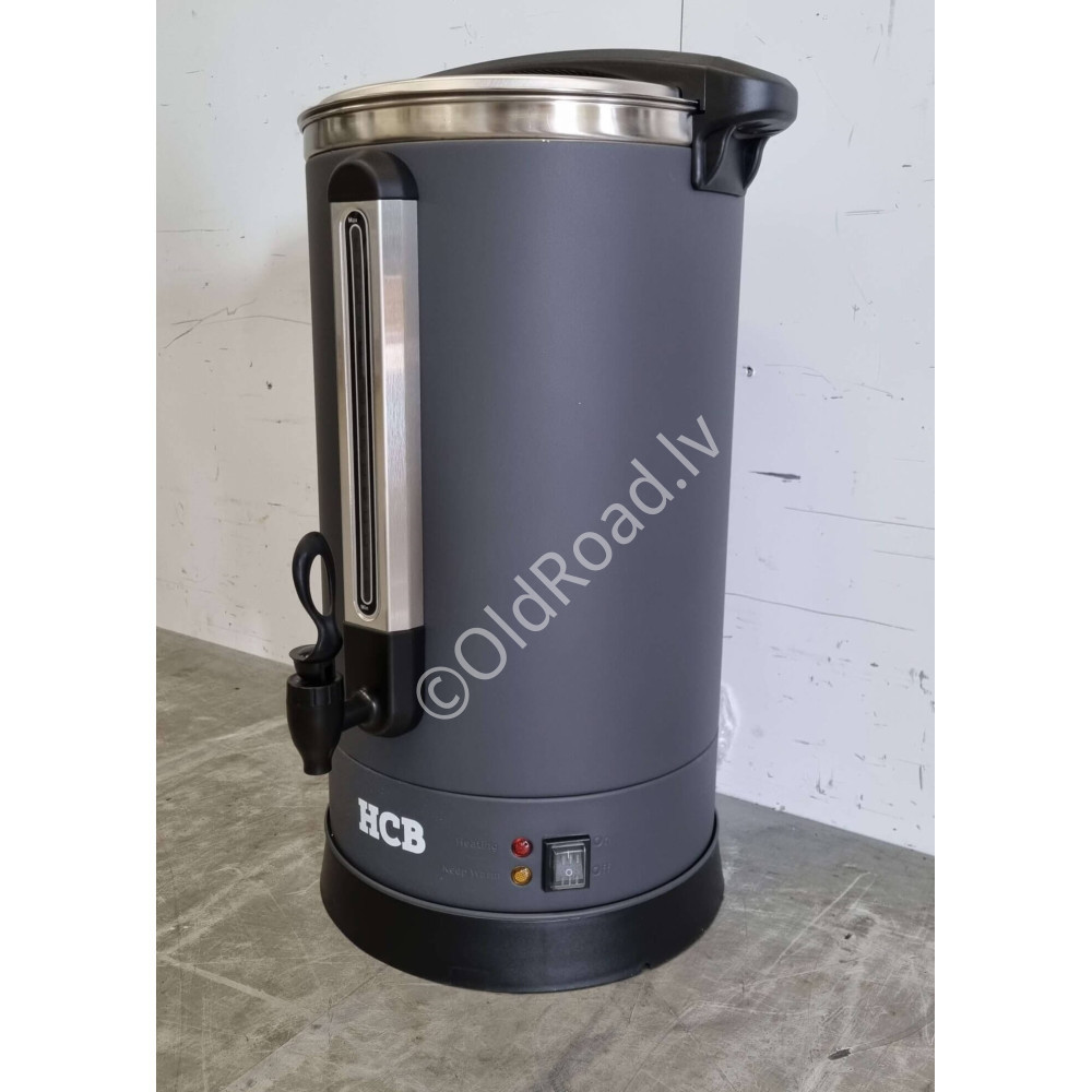HCB 20.5 liters double wall percolator coffee machine 135 cups 230V Stainless steel