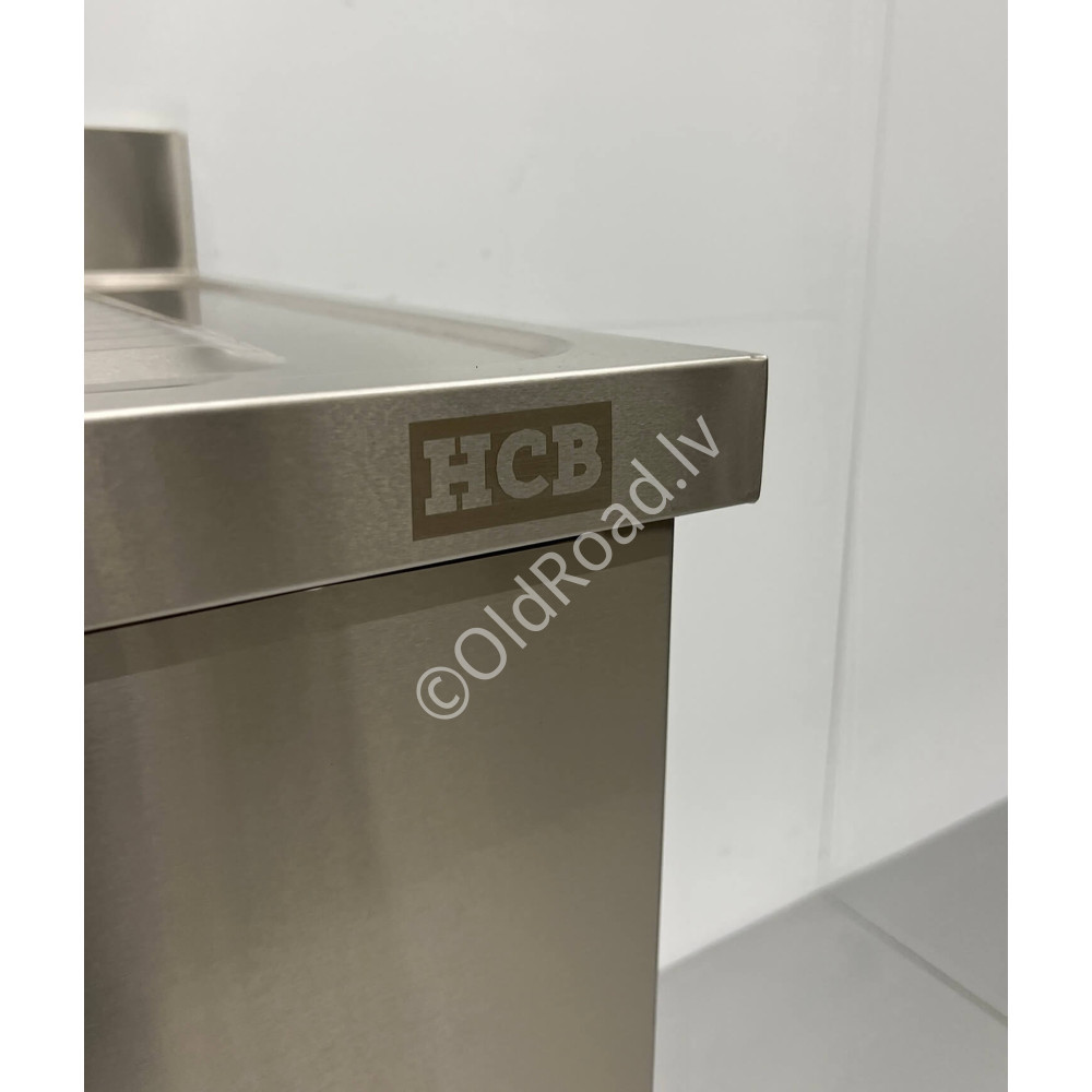 Stainless steel sink 100 x 60 cm