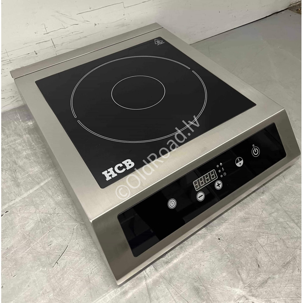 Induction hob XL 3.5 kW 230V HCB Stainless steel