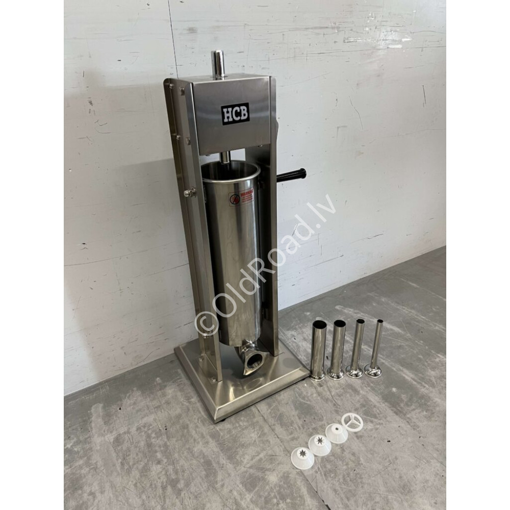 Vertical churros making machine Sausage filler 7 liters HCB stainless steel