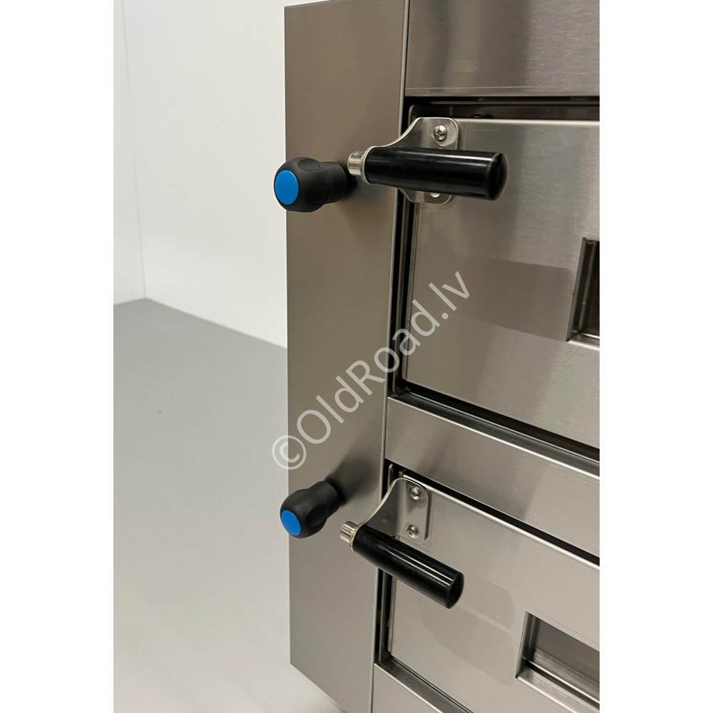 HCB pizza oven 2 x 6 pizzas 400V stainless steel