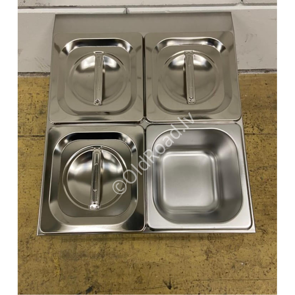 GN container holder 4 x 1/6 34 cm Stainless steel HCB