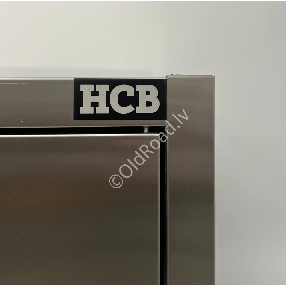 HCB 80cm cabinet 2 doors Premium-line Stainless steel
