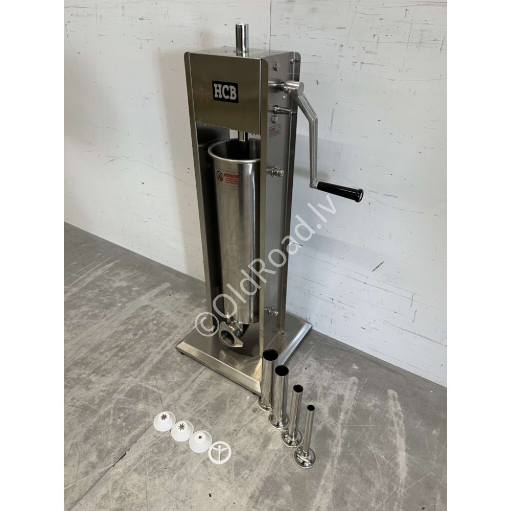 Vertical churros making machine Sausage filler 7 liters HCB stainless steel