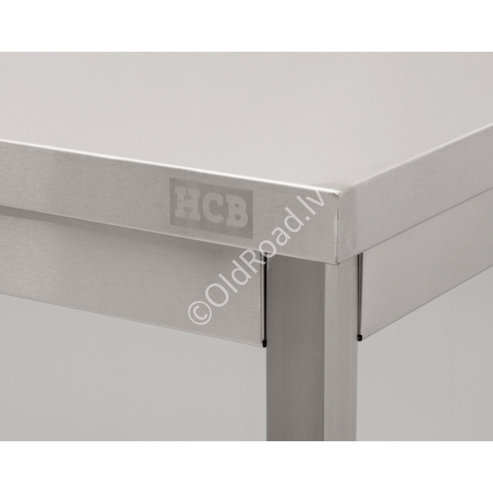 Work table Basic-line 140 x 60 x 85 cm HCB stainless steel