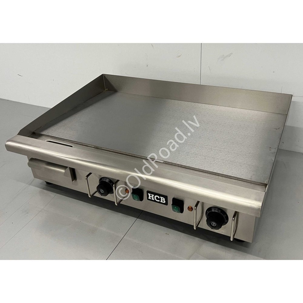 HCB grill plate smooth 74 cm 400V Stainless steel