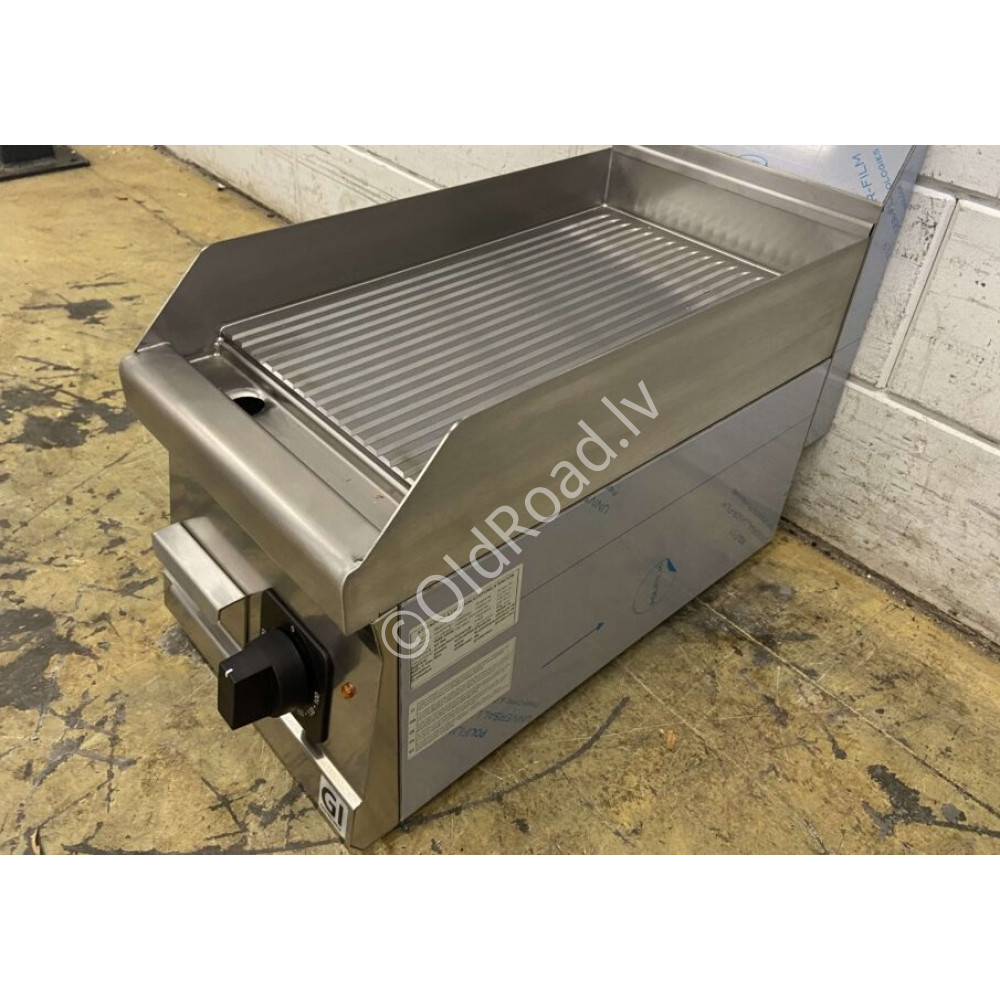 Gastro-Inox 30 cm grill pan Grill surface Ribbed surface 230V Stainless steel