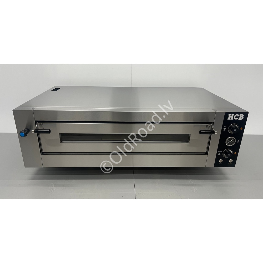 HCB pizza oven 6 pizzas  400V  stainless steel
