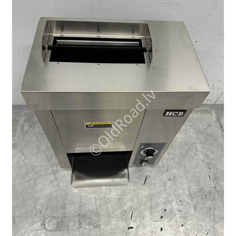Vertical Pass-Through Toaster Conveyor Oven 230V HCB Stainless Steel