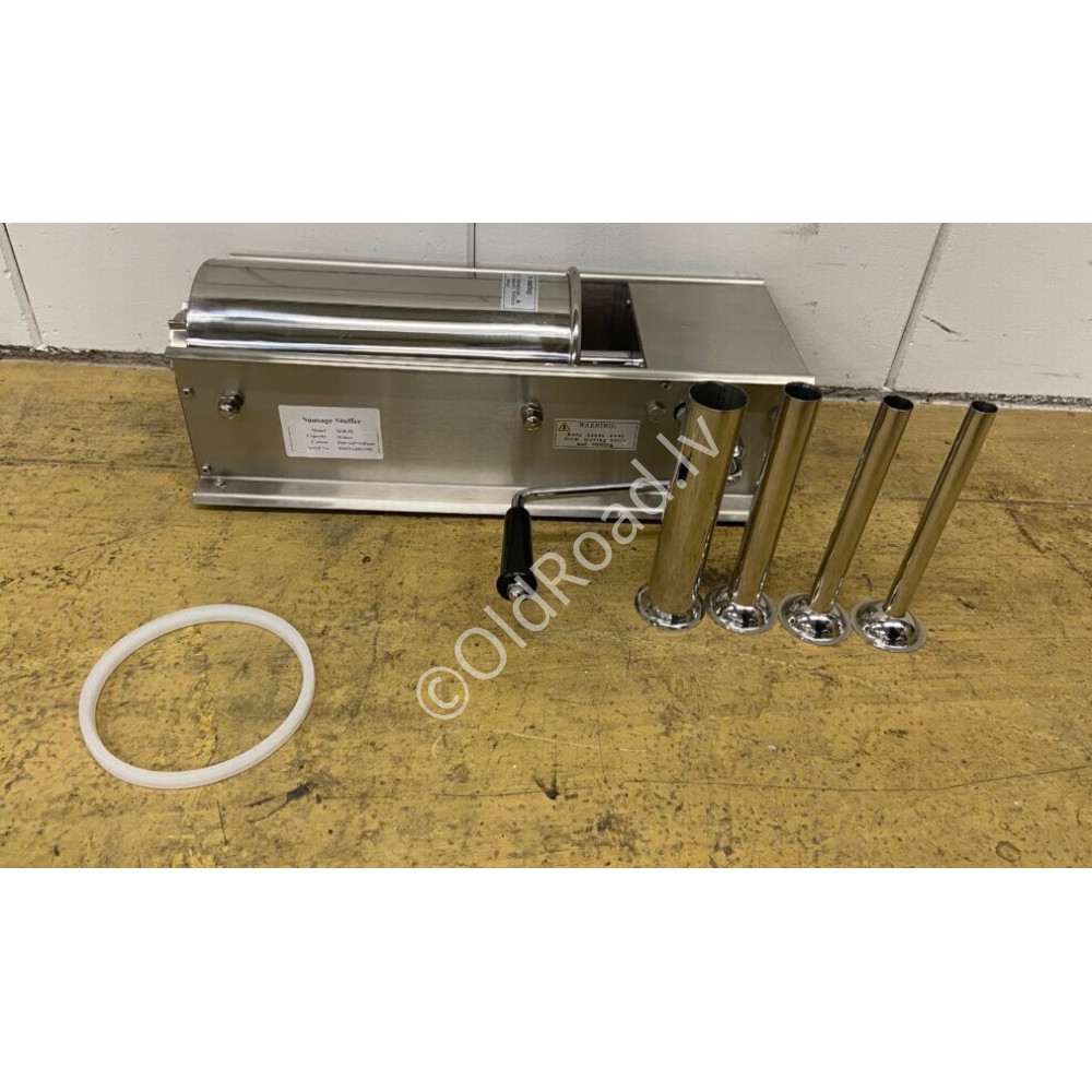Horizontal sausage filler 5 liters HCB Stainless steel