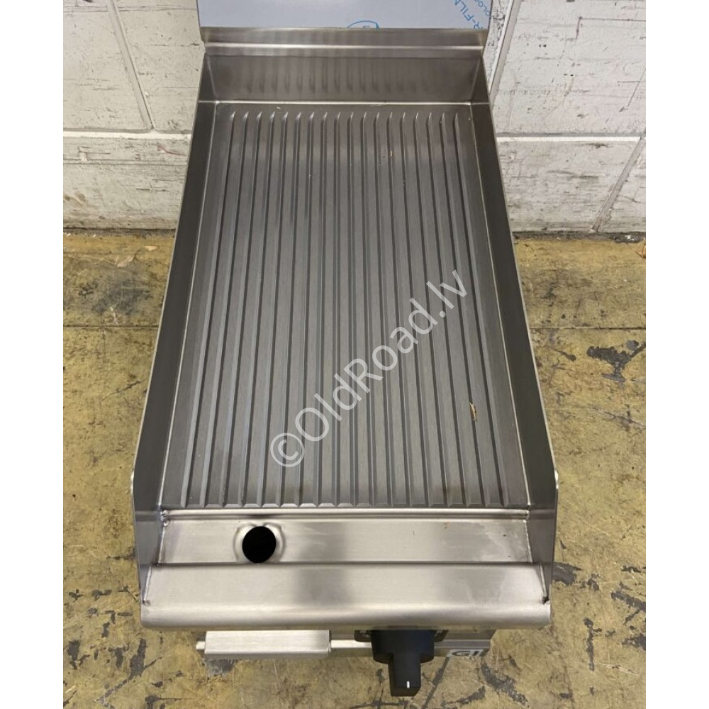 Gastro-Inox 30 cm grill pan Grill surface Ribbed surface 230V Stainless steel