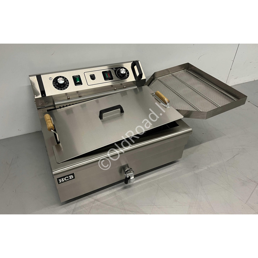 Deep fryer 23 liters 400V HCB Stainless steel