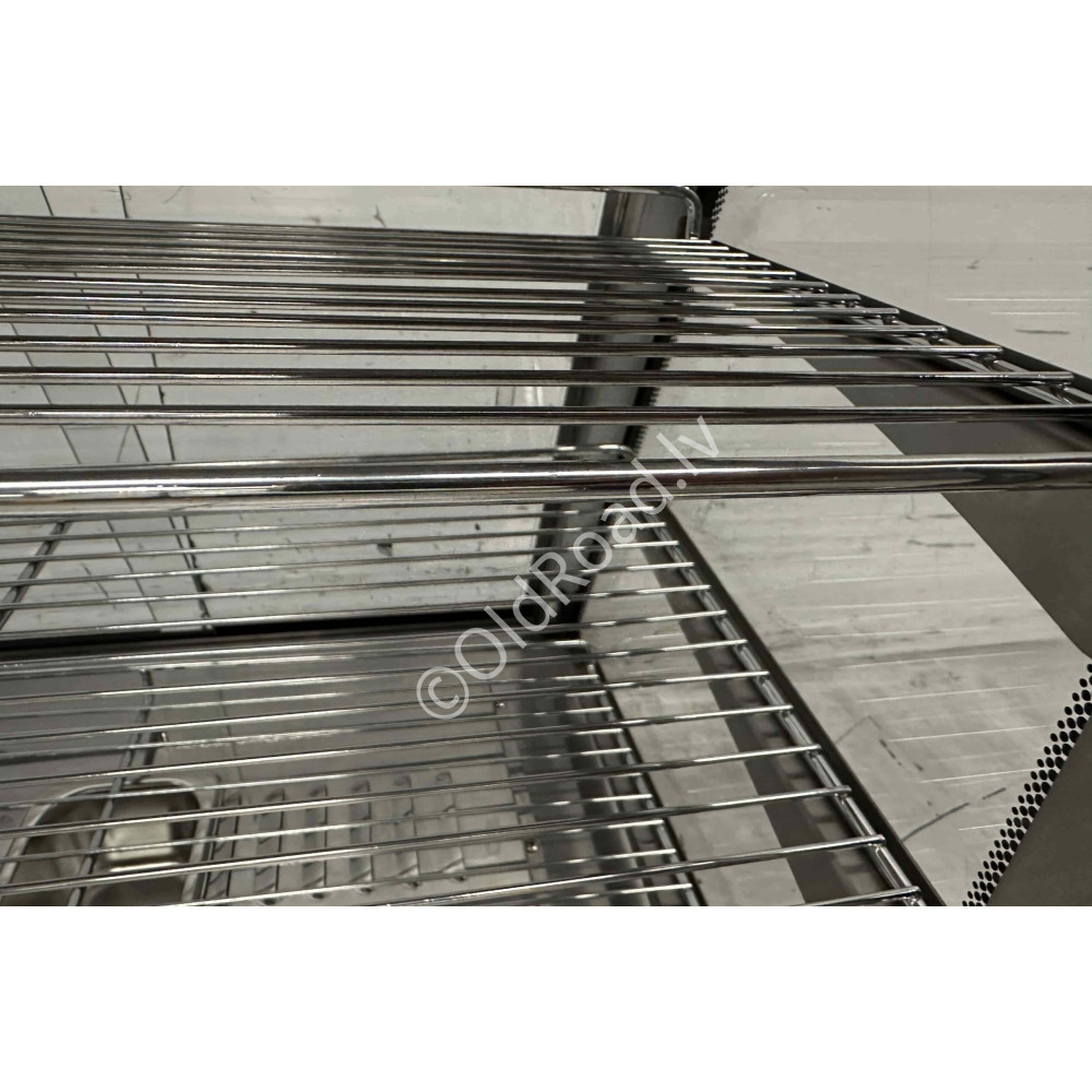 Heated display case 63.5 cm HCB Stainless steel