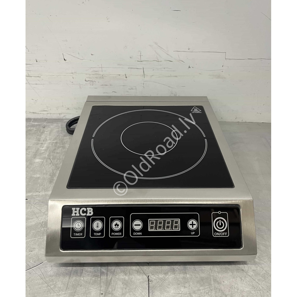 Induction cooktop 3.5 kW 230V Stainless steel
