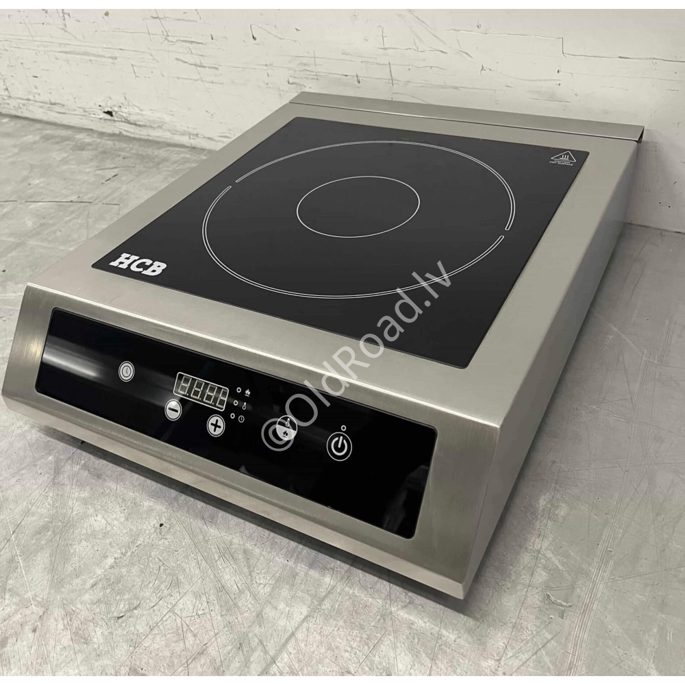 Induction hob XL 3.5 kW 230V HCB Stainless steel