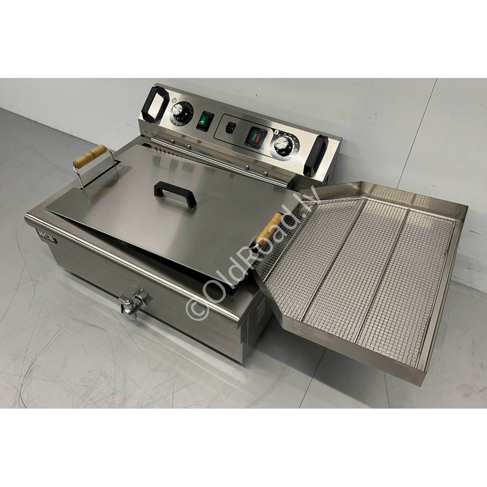Deep fryer 23 liters 400V HCB Stainless steel