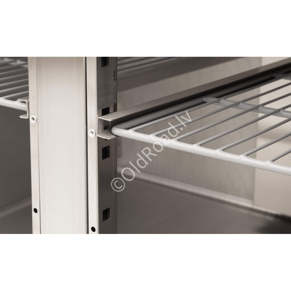 Freezer workbench, 3 doors, 1/1 gastronorm, 179.5 cm, HCB Stainless steel