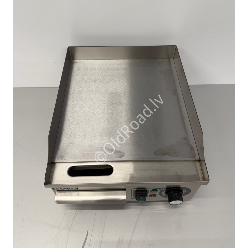 HCB smooth grill pan, 36 cm, 230 V Stainless steel