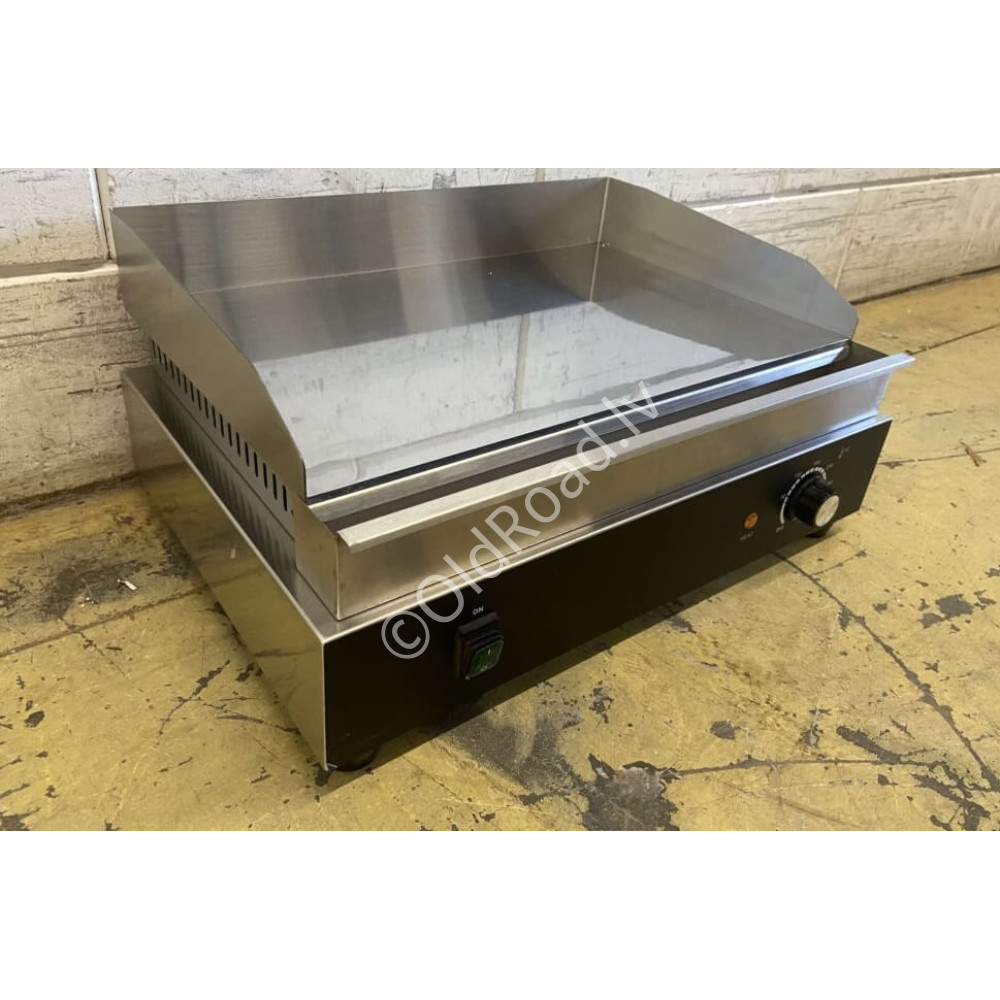 Chrome grill plate 55 cm 230V Stainless steel HCB