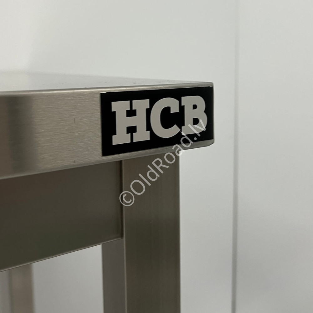 HCB 120cm workbench Premium-line Stainless steel